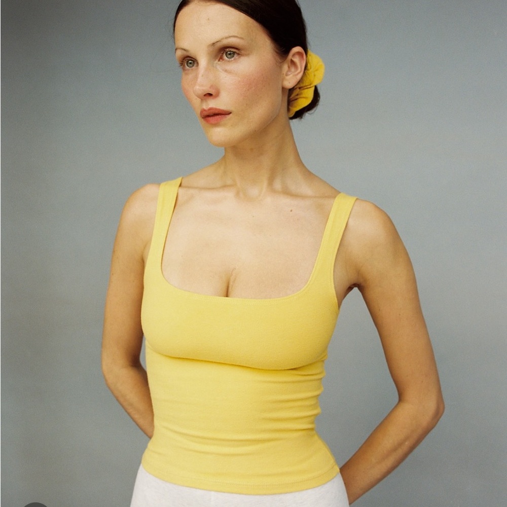 Yellow Tank Top